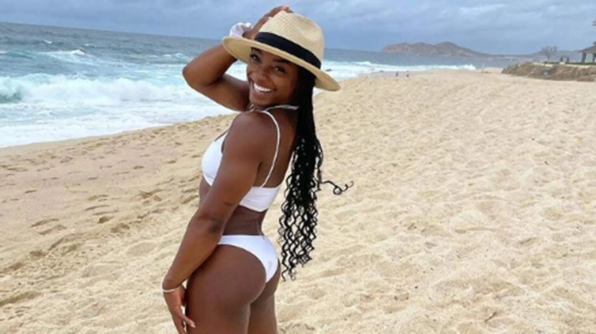 Simone Biles bikini Los Cabos